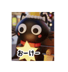 猫が好き♡18飛び出す❄️冬正月クリスマス（個別スタンプ：11）