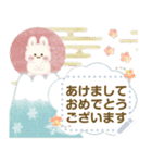 ミルクチーくまちゃん♡メッセージ冬(再販)（個別スタンプ：5）