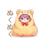 やさしいくまの冬ほっこり便り（個別スタンプ：34）