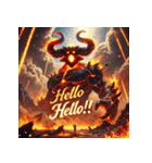 炎帝イフリート（個別スタンプ：2）