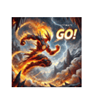 炎帝イフリート（個別スタンプ：9）