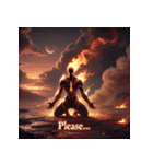 炎帝イフリート（個別スタンプ：20）