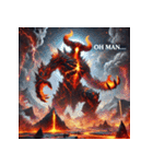 炎帝イフリート（個別スタンプ：21）