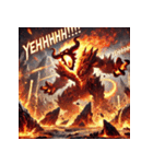 炎帝イフリート（個別スタンプ：33）