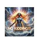 女神アフロディーテ（個別スタンプ：9）