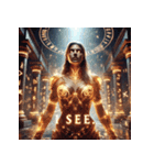 女神アフロディーテ（個別スタンプ：16）