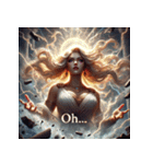 女神アフロディーテ（個別スタンプ：21）