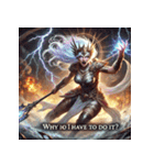 女神アフロディーテ（個別スタンプ：30）