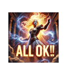 女神アフロディーテ（個別スタンプ：34）