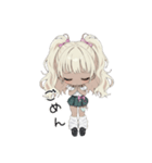 平成ギャル毎日使えるスタンプ（個別スタンプ：12）