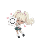 平成ギャル毎日使えるスタンプ（個別スタンプ：25）