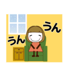 ずっと使える大人の優しい気遣い大人女子冬（個別スタンプ：18）