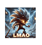 最強ハリネズミ – 無敵の針戦士（個別スタンプ：7）