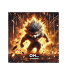 最強ハリネズミ – 無敵の針戦士（個別スタンプ：11）