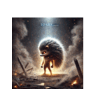 最強ハリネズミ – 無敵の針戦士（個別スタンプ：12）