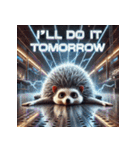 最強ハリネズミ – 無敵の針戦士（個別スタンプ：15）