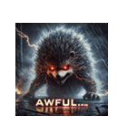 最強ハリネズミ – 無敵の針戦士（個別スタンプ：20）