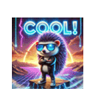 最強ハリネズミ – 無敵の針戦士（個別スタンプ：21）