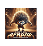 最強ハリネズミ – 無敵の針戦士（個別スタンプ：30）