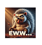 最強ハリネズミ – 無敵の針戦士（個別スタンプ：31）