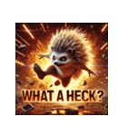 最強ハリネズミ – 無敵の針戦士（個別スタンプ：36）