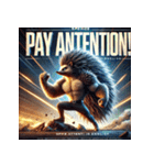 最強ハリネズミ – 無敵の針戦士（個別スタンプ：37）