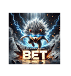 最強ハリネズミ – 無敵の針戦士（個別スタンプ：40）