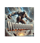 ゴーレム無双（個別スタンプ：22）