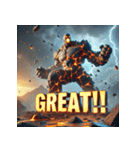 ゴーレム無双（個別スタンプ：23）