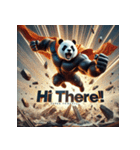 最強パンダ — 覚醒モード（個別スタンプ：3）