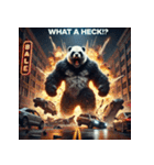 最強パンダ — 覚醒モード（個別スタンプ：12）