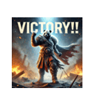 最強パンダ — 覚醒モード（個別スタンプ：13）