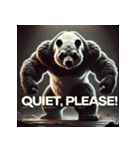 最強パンダ — 覚醒モード（個別スタンプ：23）