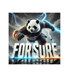 最強パンダ — 覚醒モード（個別スタンプ：31）