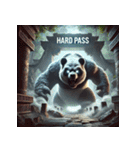 最強パンダ — 覚醒モード（個別スタンプ：40）