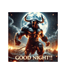 バッファロー先輩（個別スタンプ：5）