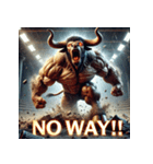 バッファロー先輩（個別スタンプ：7）