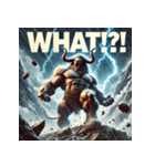 バッファロー先輩（個別スタンプ：8）