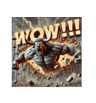 バッファロー先輩（個別スタンプ：9）