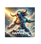 バッファロー先輩（個別スタンプ：11）