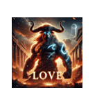 バッファロー先輩（個別スタンプ：13）