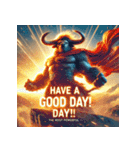 バッファロー先輩（個別スタンプ：15）