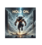 バッファロー先輩（個別スタンプ：19）