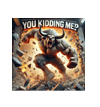 バッファロー先輩（個別スタンプ：22）