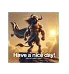 バッファロー先輩（個別スタンプ：32）