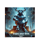 バッファロー先輩（個別スタンプ：33）