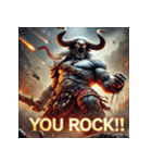 バッファロー先輩（個別スタンプ：34）