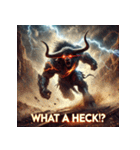 バッファロー先輩（個別スタンプ：35）