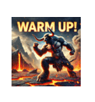 バッファロー先輩（個別スタンプ：37）