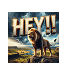 キング・オブ・サバンナ（個別スタンプ：11）